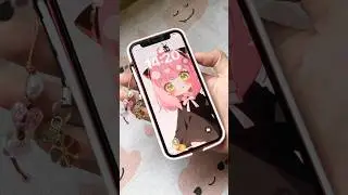 iPhone 12 mini 🍓 Refresh in 2025 | aesthetic vlog 💫 decorate phone case  + accessories ✨#shorts