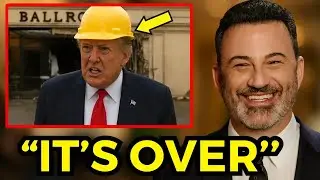 Donald Trump BALLROOM project HALTED After SHOCKING Friday INCIDENT &ndash; Jimmy Kimmel