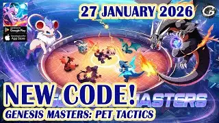 🎁 NEW CODE Genesis Masters: Pet Tactics Giftcode & Redeem 27 January 2026 - Mobile Game (Android)