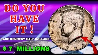 Most Valuable Kennedy Half Dollars EVER Sold at Auction! Rare Coins Worth BIG Money!
