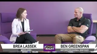 Sportsnight Exclusive: One-on-One Conversation with Northwestern Baseball Head Coach Ben Greenspan