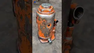 35 Tons Hydraulic Jack Repairing Process #ytshorts #viral #hydraulic #jack