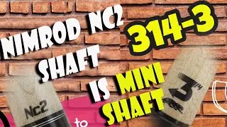 NIMROD NC2 WOOD SHAFT IS MINI 314 3  #billiards #cuesport #pool#trickshot #snooker