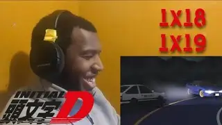 Initial D First Stage #18 and #19 Reaction 