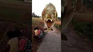 Dinosaur T Rex Chase 🦖 Jurassic World Evolution 2 #tarzanstory #dinosaur #jurassicworldevolution