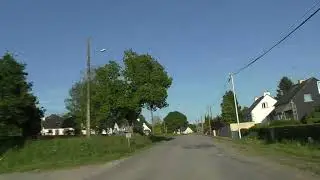 Driving From 22480 La Picardie To Kerberthou 22480 Saint-Nicolas-du-P&eacute;lem, Brittany, France