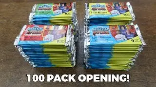 100 PACK OPENING! Match Attax 2017/18