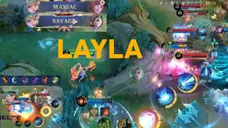 Unstoppable Layla | Savage Kill and MVP | Mobile Legends Full Match