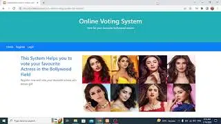 online voting system using PHP and MySQL with source code