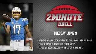 THE MOST IMPROVED TEAM THIS OFFSEASON | 2 Minute Drill: Tuesday, June 9 | PFF