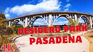 Walk Tour 4K | Desidero Park, Pasadena, California, USA | Pasadena 4K Travel Video | 2024