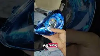 Lampu Biled Satu Set Reflector Murah Untuk Mio Sporty , Cakep Banget Pemasangan Mudah