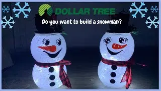 How to Make a Light Up Snowman?