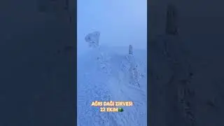 Mount Ararat summit 22 October. - Ağrı Dağı zirvesi 22 ekim #ağrıdağı #ararat #tr #travel #mountain