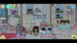 SOPHIES NIGHT ROUTINE (re-did her room) #tocaboca