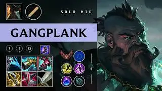 Gangplank Mid vs Lux - EUW Grandmaster Patch 26.03