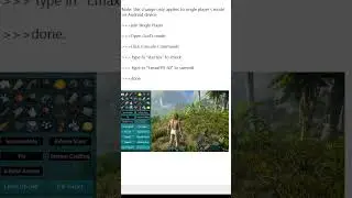 How to change ARK's FPS on Android device by commands #arkmobile #gaming #arkmobieultimate