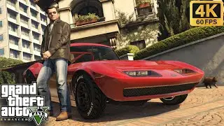 GTA 5 Enhanced Edition Walkthrough Gameplay Part 1 - Realistic ULTRA Graphics PC [4K 60FPS]