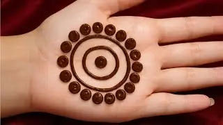 Easy Trick Mehndi Design | New Dots Mehndi Design| Simple Mehndi Design | Mehandi Ka Design 2026