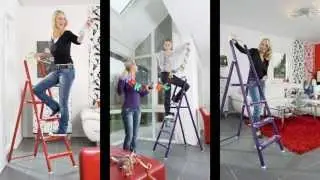 Hailo LifestyleLine Stehleitern, Hailo Produkte finden Sie bei www.ReinigungsBerater.de