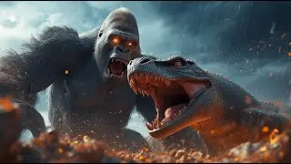 Kong Skull Island &ndash; Kong vs Skullcrawler