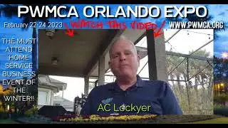 AC Lockyer will be bringing some awesome 😎 knowledge to the PWMCA Orlando Expo February 22-24