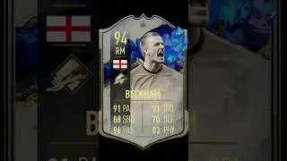 David Beckham Ultimate Team Evolution #shorts