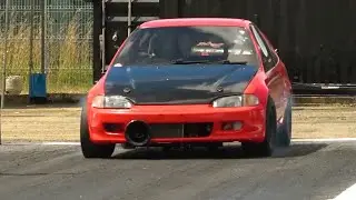 Hudon H22 All Motor & Nitrous Civic 10.90 @ 128 MPH @ TTASA Drag Racing Championship Rd1 2026