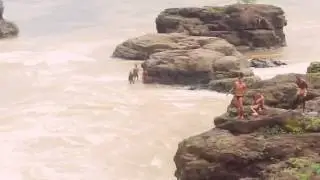 Swimmers at Tilase