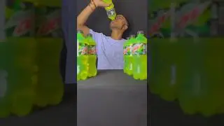 don't Try This At Home shorts 😱☝️😱😱 || mountain dew drink #drink #unboxing food 11