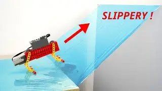 Can LEGO Cars Survive the Slippery Nylon Bridge | Smart Technic