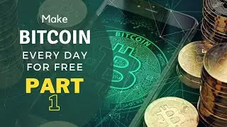 #onlinecrypto #freebtc #freecrypto Earn Free Bitcoin & More Online Everyday at home in 2021 Part 1