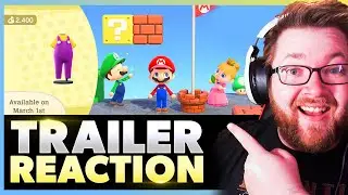⭐ ANIMAL CROSSING SUPER MARIO UPDATE TRAILER REACTION! 🤯 Kazrisk Reacts