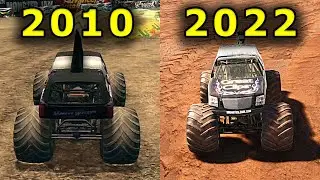 History of MOHAWK WARRIOR in Monster Jam and Monster Truck Games (4K)