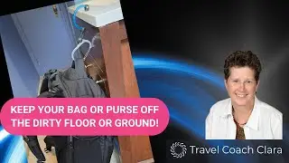 How to keep your bag  off the dirty floor!