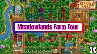 Meadowlands Farm Tour 100% Perfection | Stardew Valley