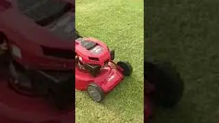 self propelled lawn mower petrol operated  Rover engine Model -Procut 950