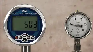 【Operation Instructions】Digital Pressure Gauge, High Precision
