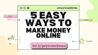 5 Easy ways to make money online