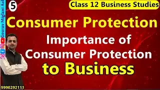 Importance of Consumer Protection to Business | Consumer Protection Class 12 Business Studies