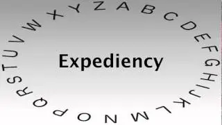 SAT Vocabulary Words and Definitions &mdash; Expediency
