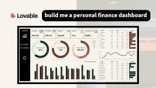 I Used Lovable AI To Design My Personal Finance Dashboard