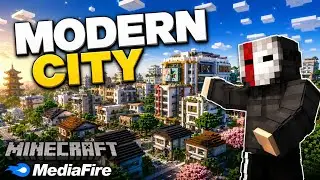 Download Map Modern City Tema Jepang || MCPE 1.21 Indonesian 