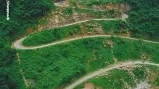 Me Pja pass, Cao Bang- a breathtaking view from flycam!