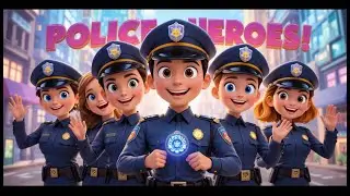 👉Police Heroes 🚓 | Fun Kids Song About Brave Police Officers! 👮&zwj;♂️
