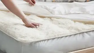 Wool bedding that goes from Baaa to Zzzzz.
