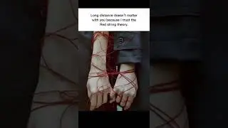 Red string theory-❤️&zwj;🩹