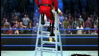 WWE SmackDown vs. RAW 2011 Kane chokeslaming CM Punk