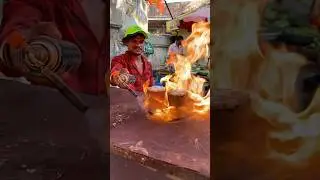 Amazing style of making Kulcha kulhad pizza #shorts
