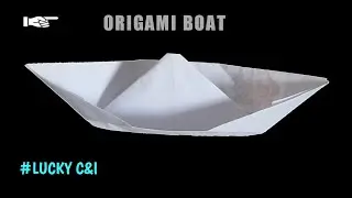 beautifull White Origami BOAT for SCHHOL Decoration/Easy paper  Boat  making/Paper boat for students